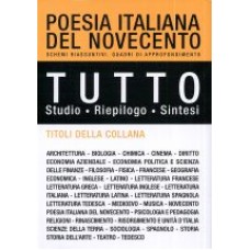 Tutto poesia italiana del Novecento