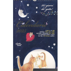 Calendario (Kalendarz) 2025 Il Gatto e la Luna