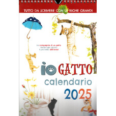 Calendario (Kalendarz) 2025 Io Gatto