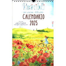 Calendario (Kalendarz) 2025 Pensieri belli per anime delicate