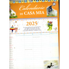 Calendario (Kalendarz) 2025 di famiglia Casa mia