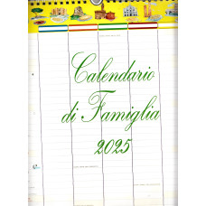 Calendario (Kalendarz) 2025 di famiglia