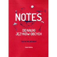 Notes do nauki języków obcych (czerwony)
