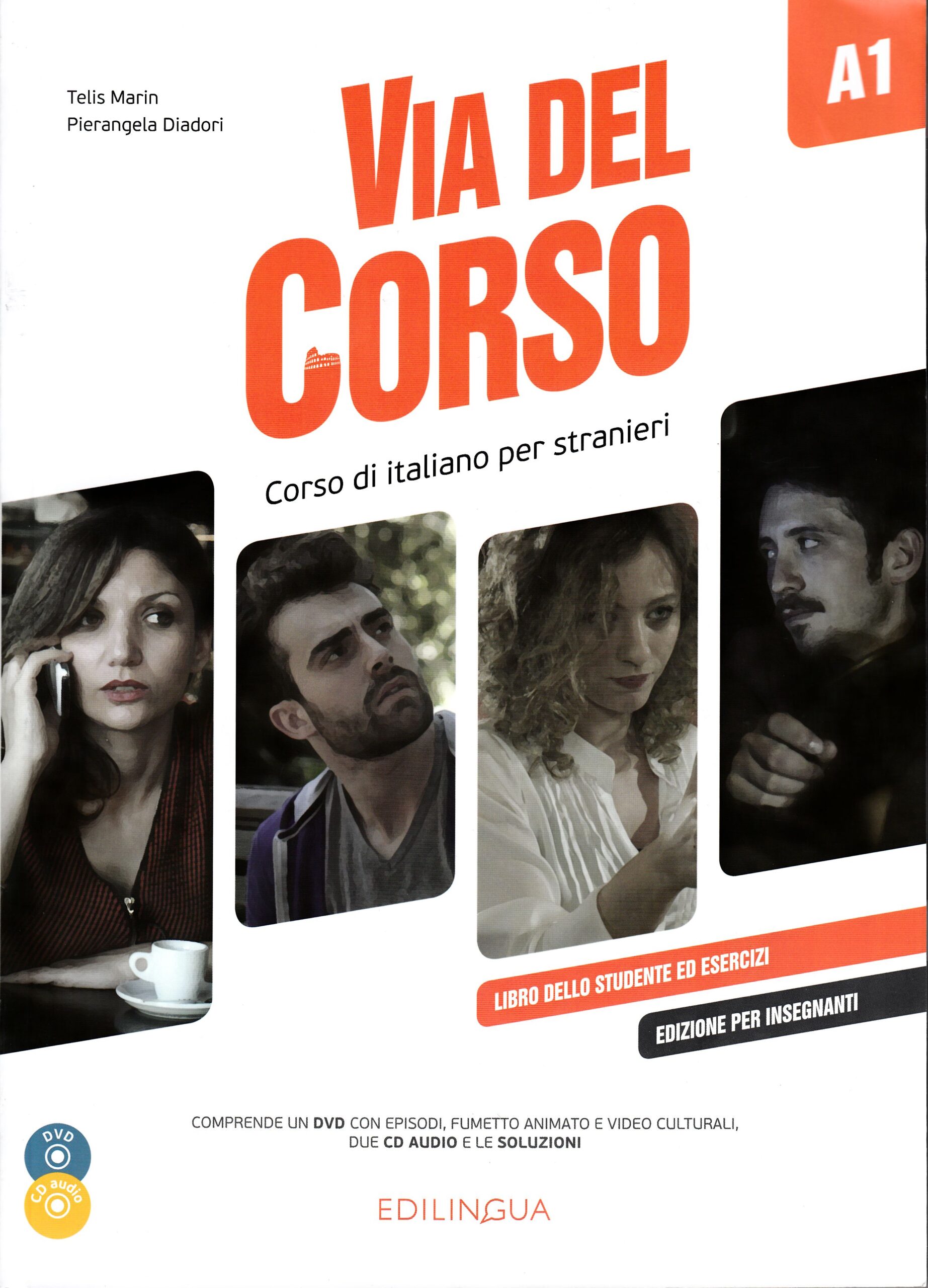 Via del Corso A1+cd - edycja dla nayczyciela