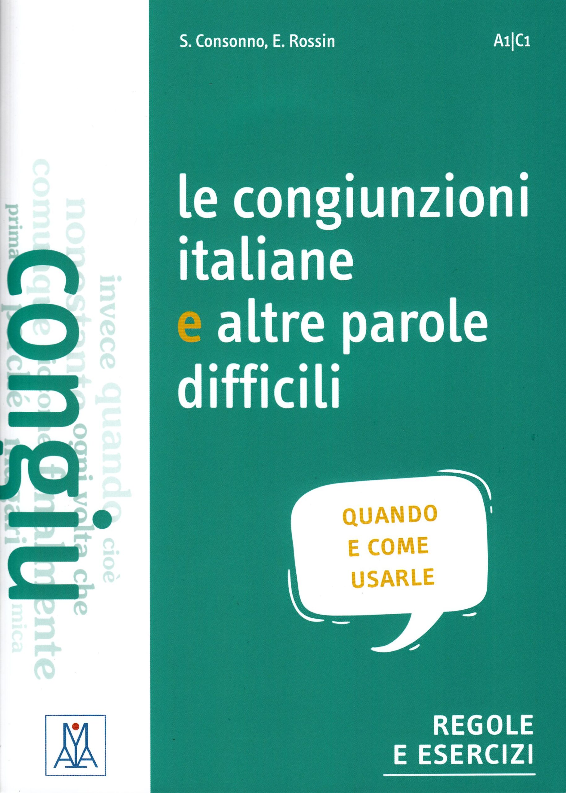 Le congiunzioni italiane e altre parole difficili