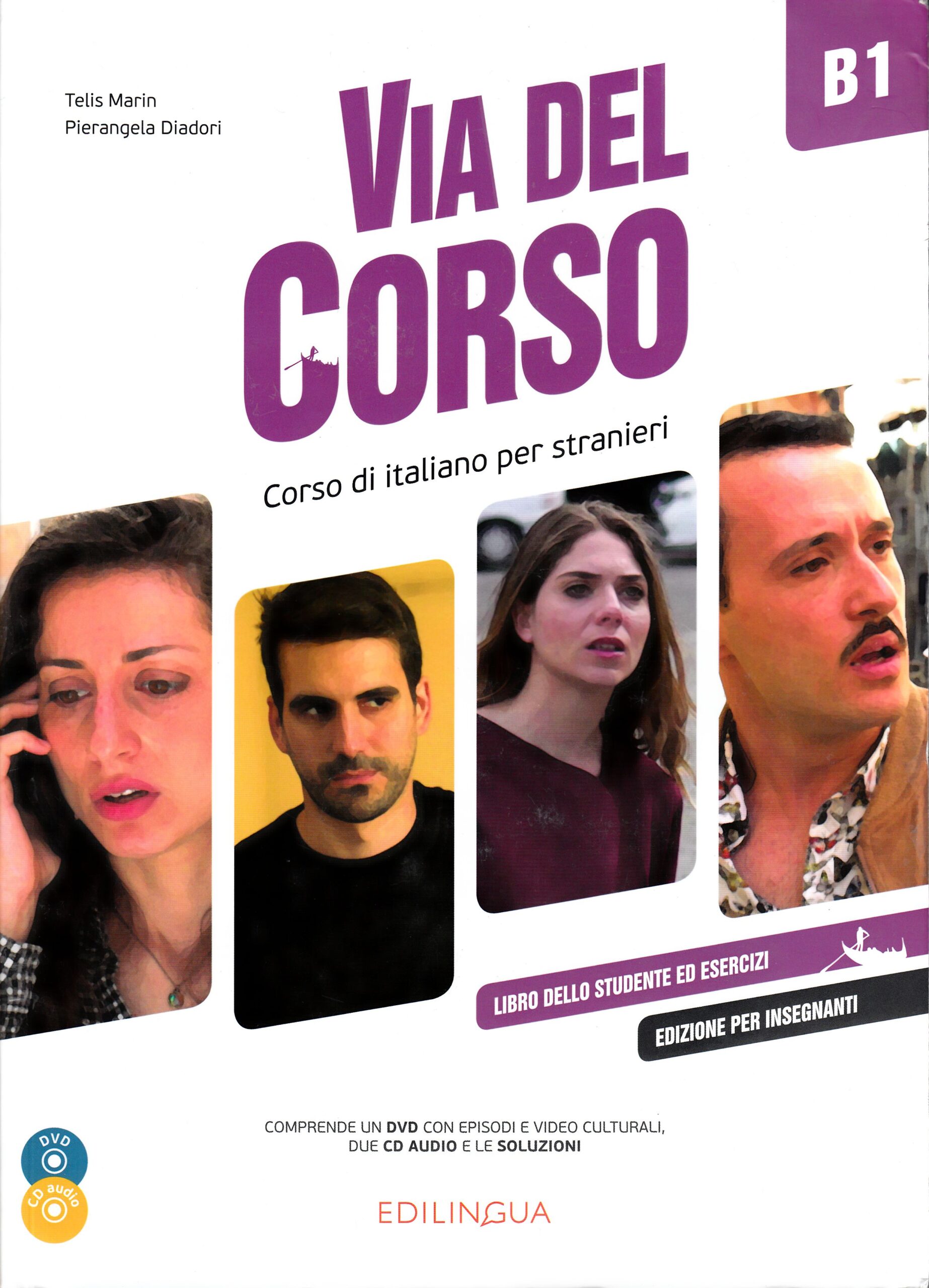Via del Corso B1+cd - edycja dla nayczyciela