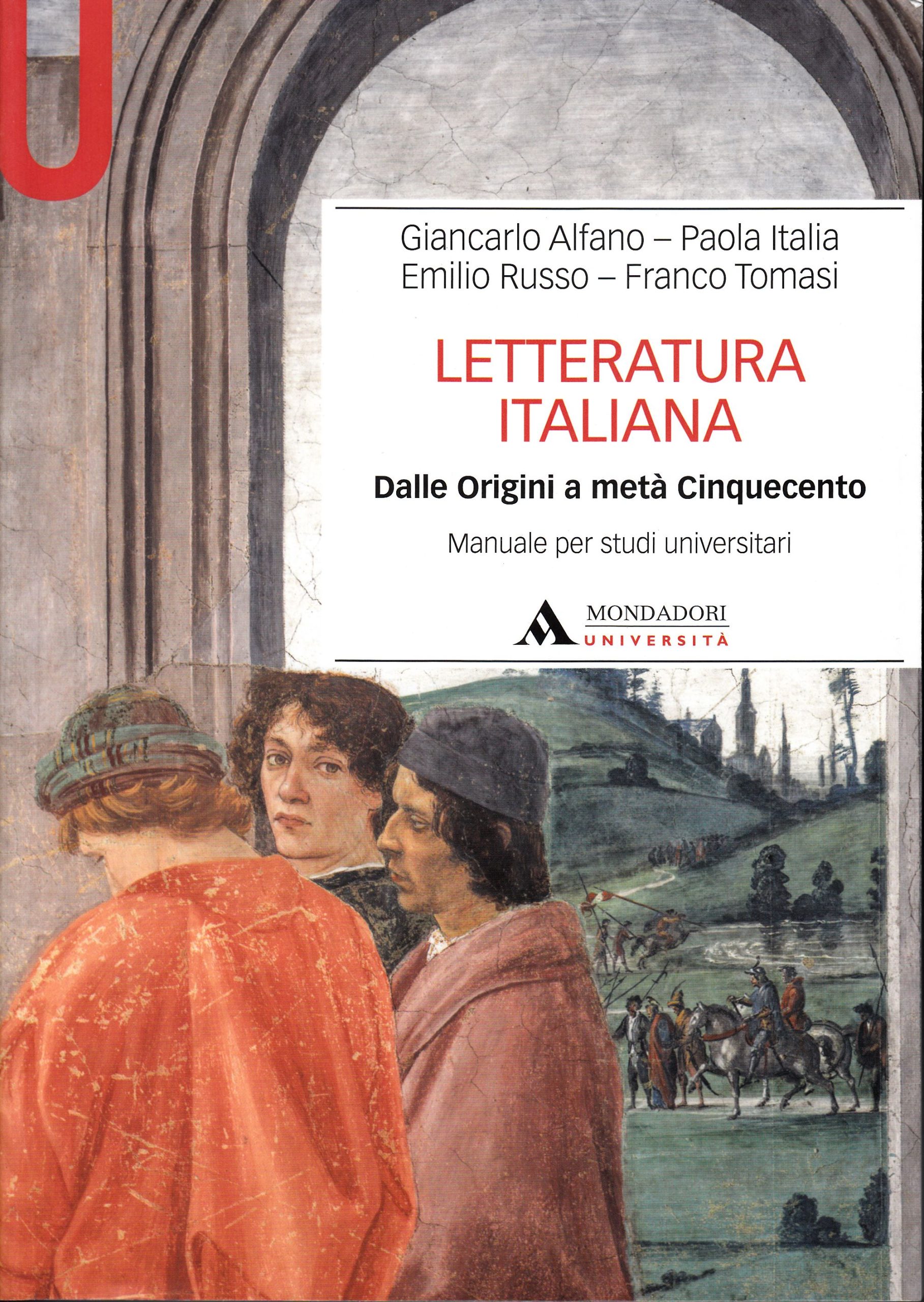 Okładka książki Letteratura italiana vol 1