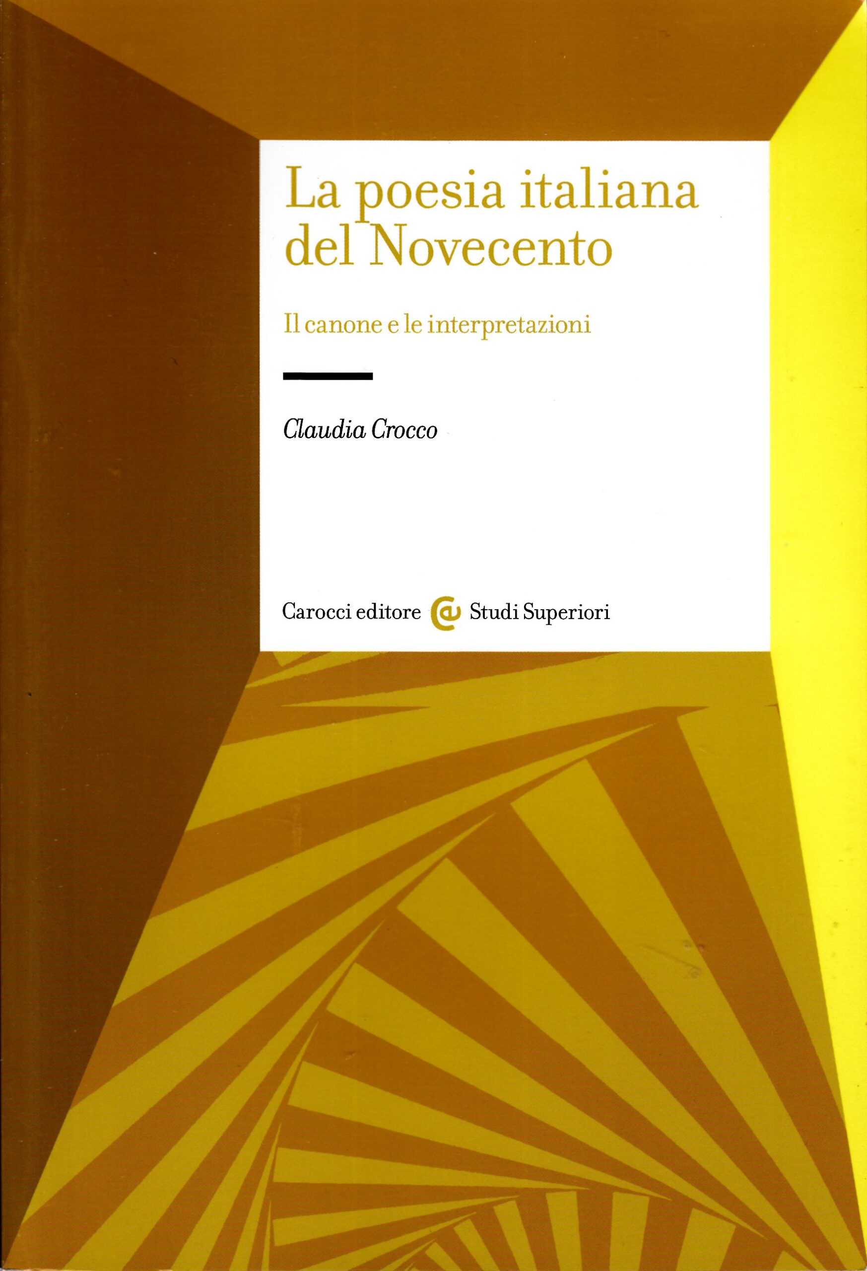 La poesia italiana del Novecento