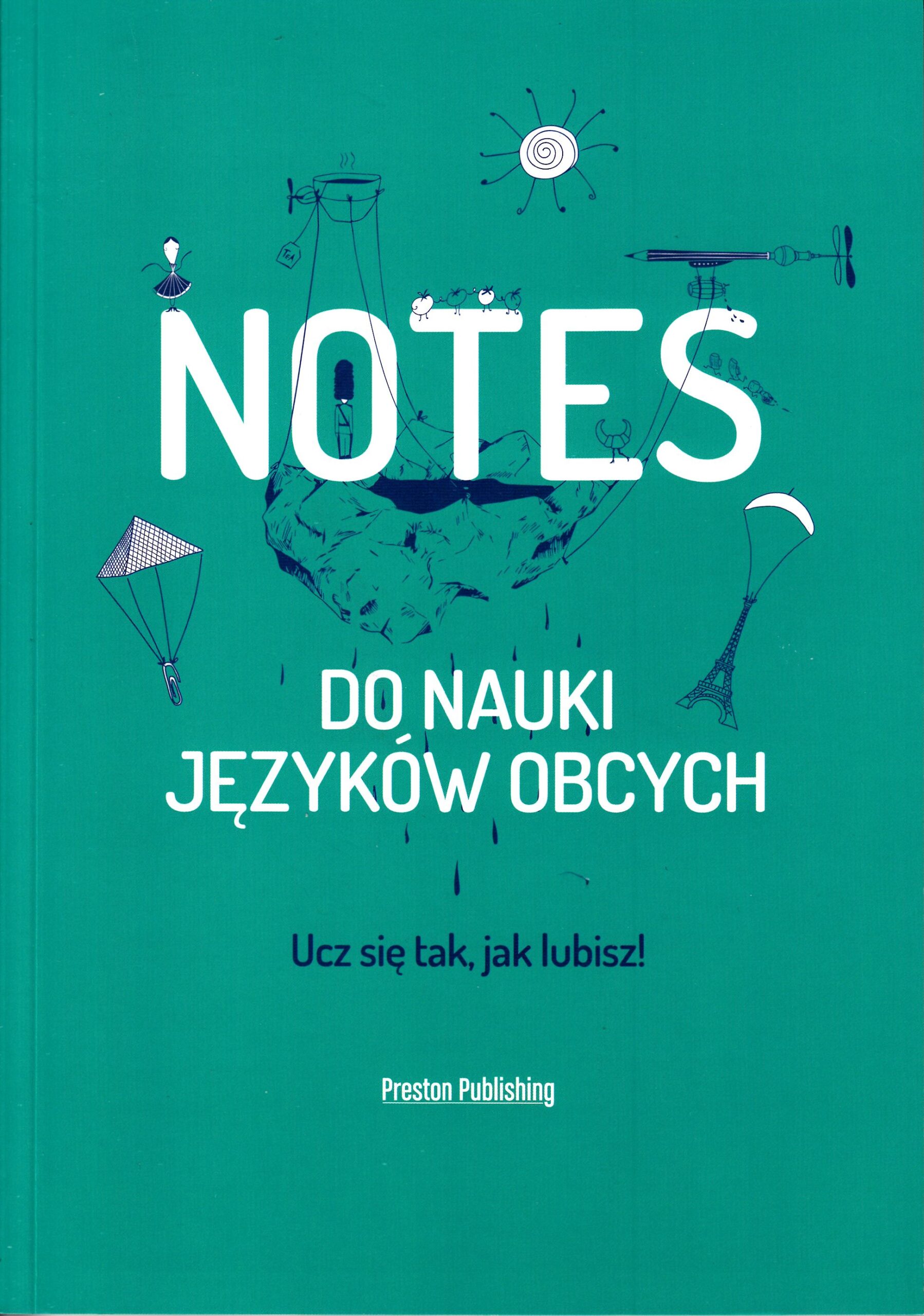 notes-do-nauki-jezykow-obcych-zielony