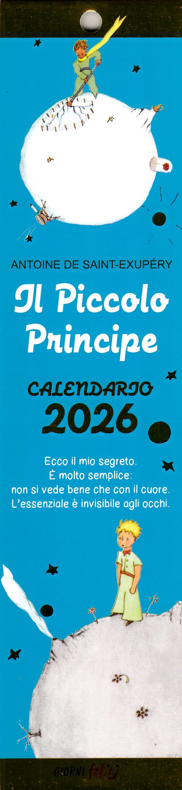 Calendario piccolo (Kalendarz mały) 2026 – Il Piccolo Principe
