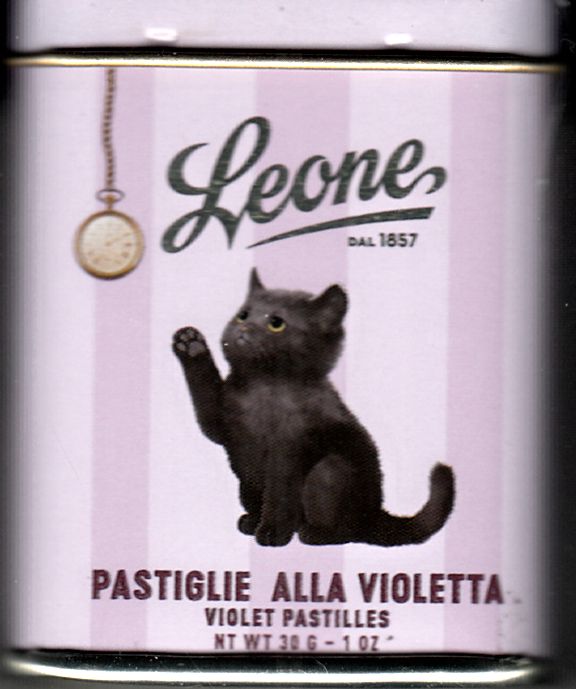 Pastiglie Violetta czarny kotek