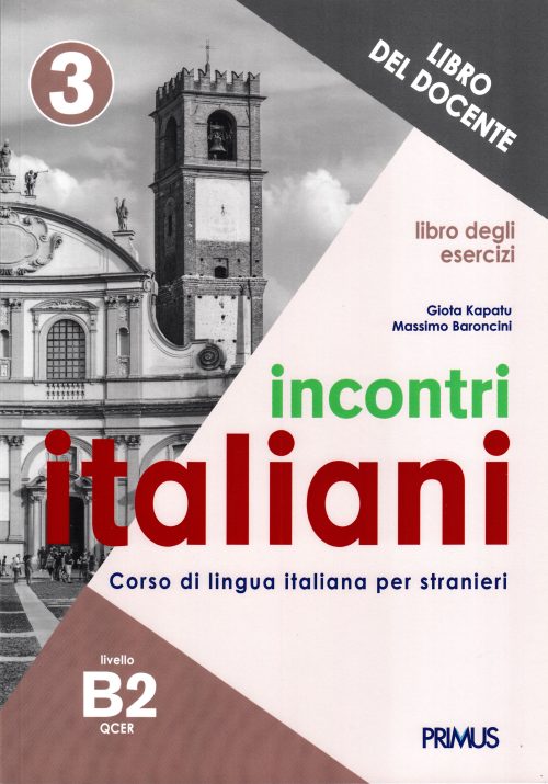 Incontri italiani 3 Libro del Docente – esercizi