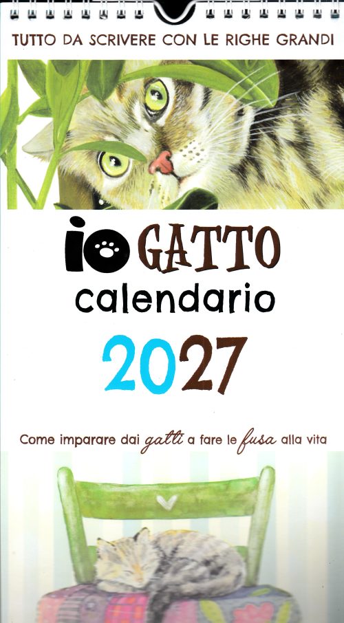 Calendario (Kalendarz) 2027 Io Gatto