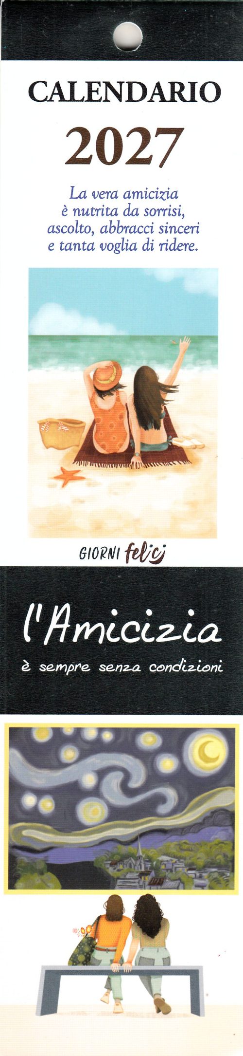 Calendario piccolo (Kalendarz mały) 2027 l'Amicizia