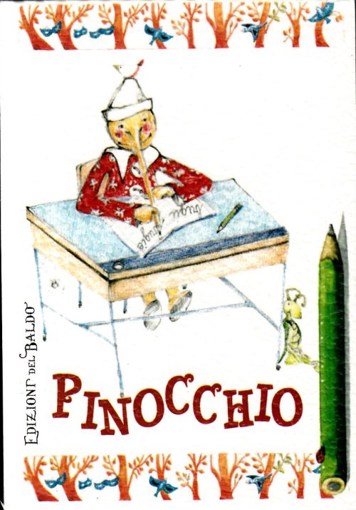 Miniblocco (notesik w linie) Pinocchio
