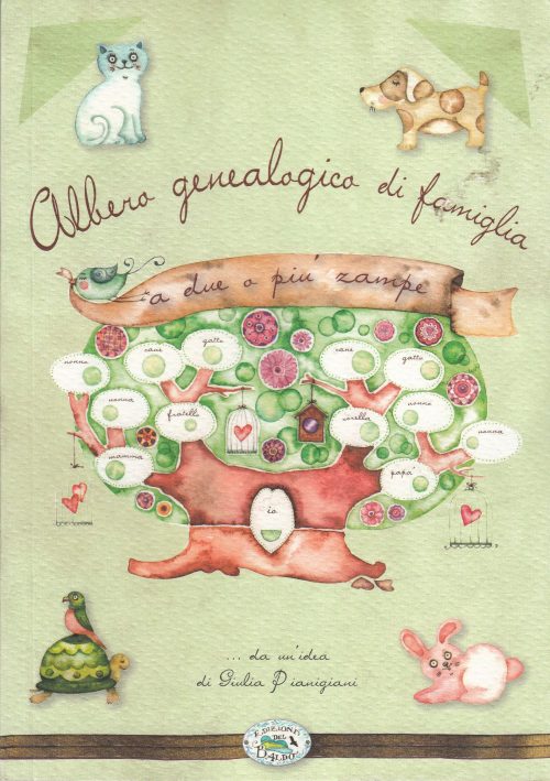 Quaderno albero genealogico di famiglia